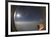 In-Flight View Above the Clouds-Paul Souders-Framed Photographic Print