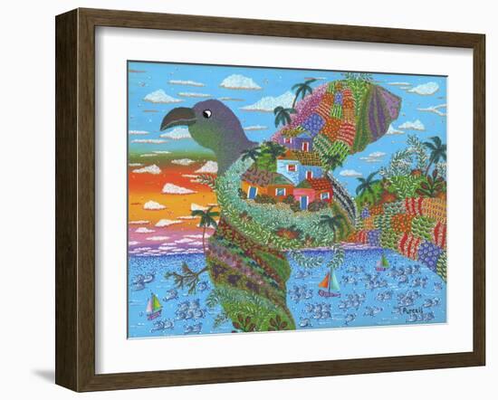 In Flight-Debra Denise Purcell-Framed Giclee Print