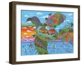 In Flight-Debra Denise Purcell-Framed Giclee Print