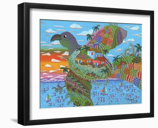 In Flight-Debra Denise Purcell-Framed Giclee Print