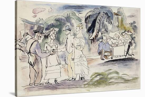 In Florida-Jules Pascin-Stretched Canvas