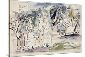 In Florida-Jules Pascin-Stretched Canvas