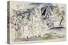 In Florida-Jules Pascin-Stretched Canvas