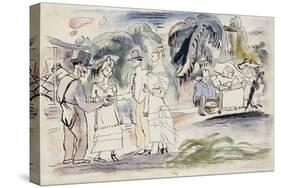 In Florida-Jules Pascin-Stretched Canvas