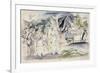 In Florida-Jules Pascin-Framed Giclee Print