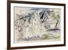 In Florida-Jules Pascin-Framed Giclee Print