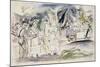 In Florida-Jules Pascin-Mounted Giclee Print