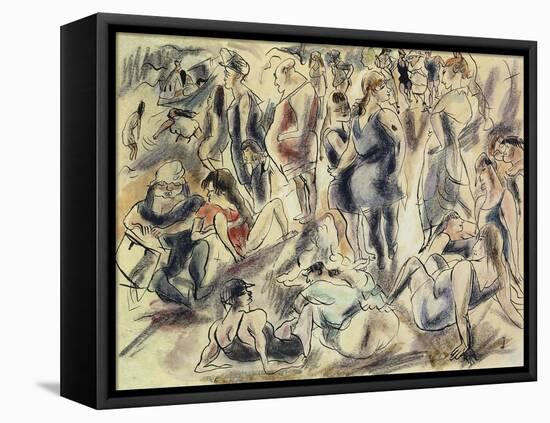 In Florida-Jules Pascin-Framed Stretched Canvas