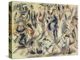 In Florida-Jules Pascin-Stretched Canvas