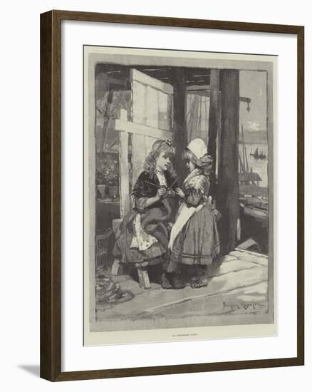 In Friendship Knit-Davidson Knowles-Framed Giclee Print