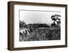 In Front Line Trenches during Attack on San Juan Hill during Spanish-American War. July 1, 1898.-null-Framed Photographic Print