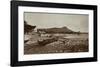 In Front of Outrigger Canoe Club, Waikiki Beach, Hawaii, 1917-null-Framed Art Print