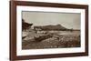 In Front of Outrigger Canoe Club, Waikiki Beach, Hawaii, 1917-null-Framed Art Print