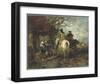 In Front of the Inn-Albrecht Christoph Wilhel Von Diez-Framed Collectable Print