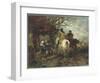 In Front of the Inn-Albrecht Christoph Wilhel Von Diez-Framed Collectable Print