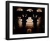 In front of the mihrab of the Great Mosque of Cordoba, part of the 10th century enlargements-Werner Forman-Framed Giclee Print