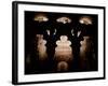 In front of the mihrab of the Great Mosque of Cordoba, part of the 10th century enlargements-Werner Forman-Framed Giclee Print