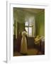 In front of the mirror. 1827-Georg Friedrich Kersting-Framed Premium Giclee Print