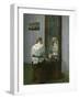 In front of the mirror-Christian Krohg-Framed Giclee Print