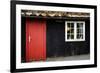 In Front of the Old Red Door-Philippe Sainte-Laudy-Framed Photographic Print