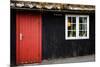 In Front of the Old Red Door-Philippe Sainte-Laudy-Mounted Photographic Print