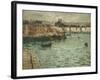 In Front of the Port of Dieppe; Avant Porte De Dieppe, 1918-1920-Gustave Loiseau-Framed Giclee Print