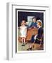 "In Front of the The Class,"April 30, 1938-Frances Tipton Hunter-Framed Giclee Print