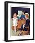 "In Front of the The Class,"April 30, 1938-Frances Tipton Hunter-Framed Giclee Print