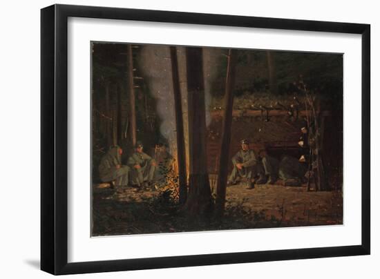 In Front of Yorktown-Winslow Homer-Framed Giclee Print