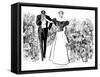 In Garden of Youth-Charles Dana Gibson-Framed Stretched Canvas