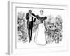 In Garden of Youth-Charles Dana Gibson-Framed Giclee Print