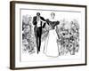 In Garden of Youth-Charles Dana Gibson-Framed Giclee Print