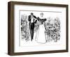 In Garden of Youth-Charles Dana Gibson-Framed Giclee Print