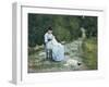 In Garden-Silvestro Lega-Framed Giclee Print