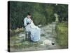 In Garden-Silvestro Lega-Stretched Canvas