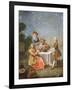 In Gardens of Estuary, 1760-1770-Pietro Longhi-Framed Giclee Print