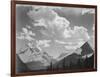 In Glacier National Park Montana 1933-1942-Ansel Adams-Framed Art Print