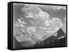 In Glacier National Park Montana 1933-1942-Ansel Adams-Framed Stretched Canvas