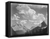 In Glacier National Park Montana 1933-1942-Ansel Adams-Framed Stretched Canvas