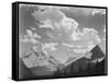 In Glacier National Park Montana 1933-1942-Ansel Adams-Framed Stretched Canvas