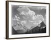 In Glacier National Park Montana 1933-1942-Ansel Adams-Framed Art Print