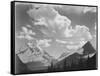 In Glacier National Park Montana 1933-1942-Ansel Adams-Framed Stretched Canvas