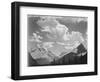 In Glacier National Park Montana 1933-1942-Ansel Adams-Framed Art Print