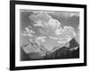 In Glacier National Park Montana 1933-1942-Ansel Adams-Framed Art Print