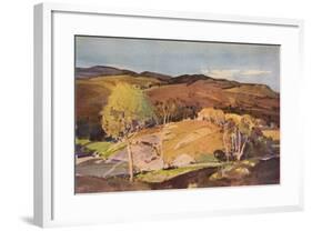 In Glen Cannich, c1891-1936, (1936)-Harry Watson-Framed Giclee Print