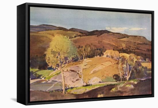 In Glen Cannich, c1891-1936, (1936)-Harry Watson-Framed Stretched Canvas