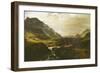 In Glen Massan, 1856 (Oil on Canvas)-Samuel Bough-Framed Giclee Print