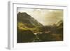 In Glen Massan, 1856 (Oil on Canvas)-Samuel Bough-Framed Giclee Print