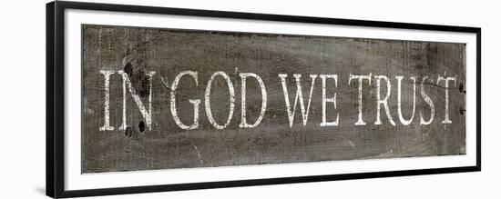 In God We Trust-null-Framed Premium Giclee Print