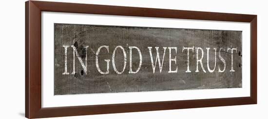 In God We Trust-null-Framed Art Print